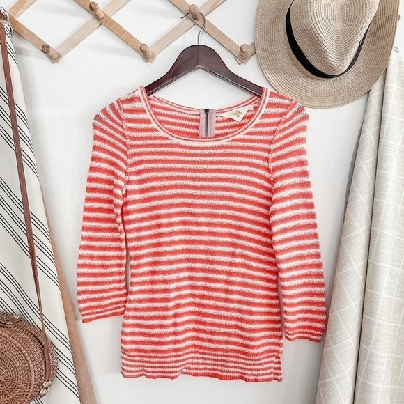 Anthropologie HWR Stacked Latitudes Sweater - Picture 1 of 6